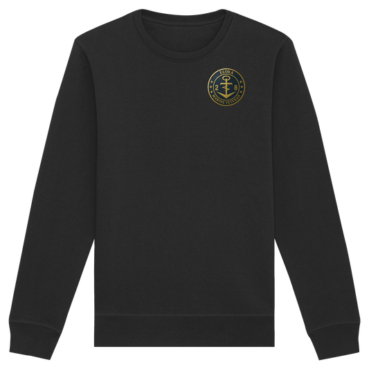 Marine Veteran 28er ELOKA - Metalleffekt - Organic Basic Unisex Sweatshirt