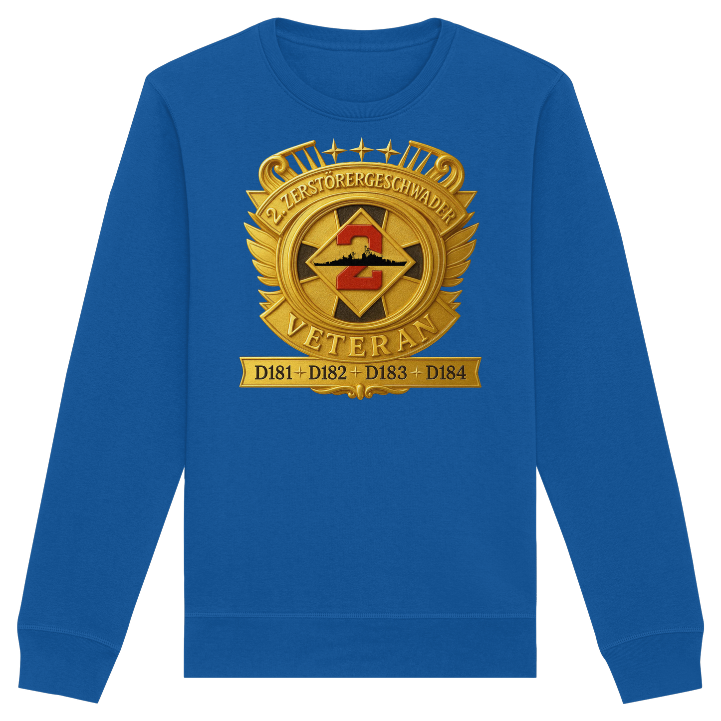 2. Zerstörergeschwader - Veteran  - Organic Basic Unisex Sweatshirt