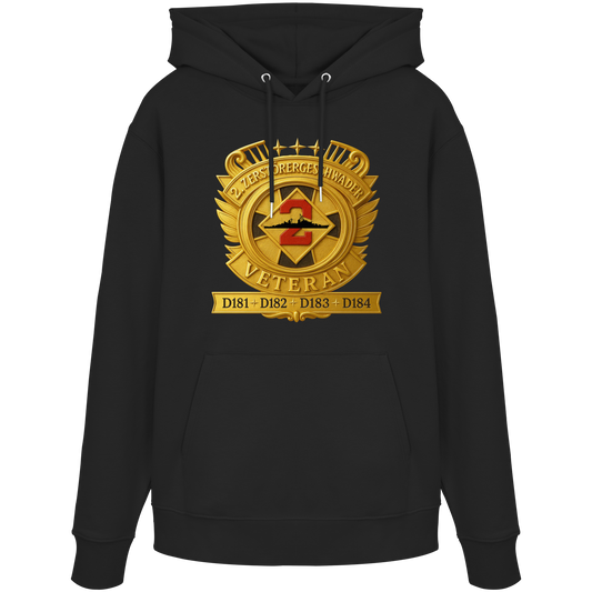 2. Zerstörergeschwader - Veteran  - Organic Hoodie
