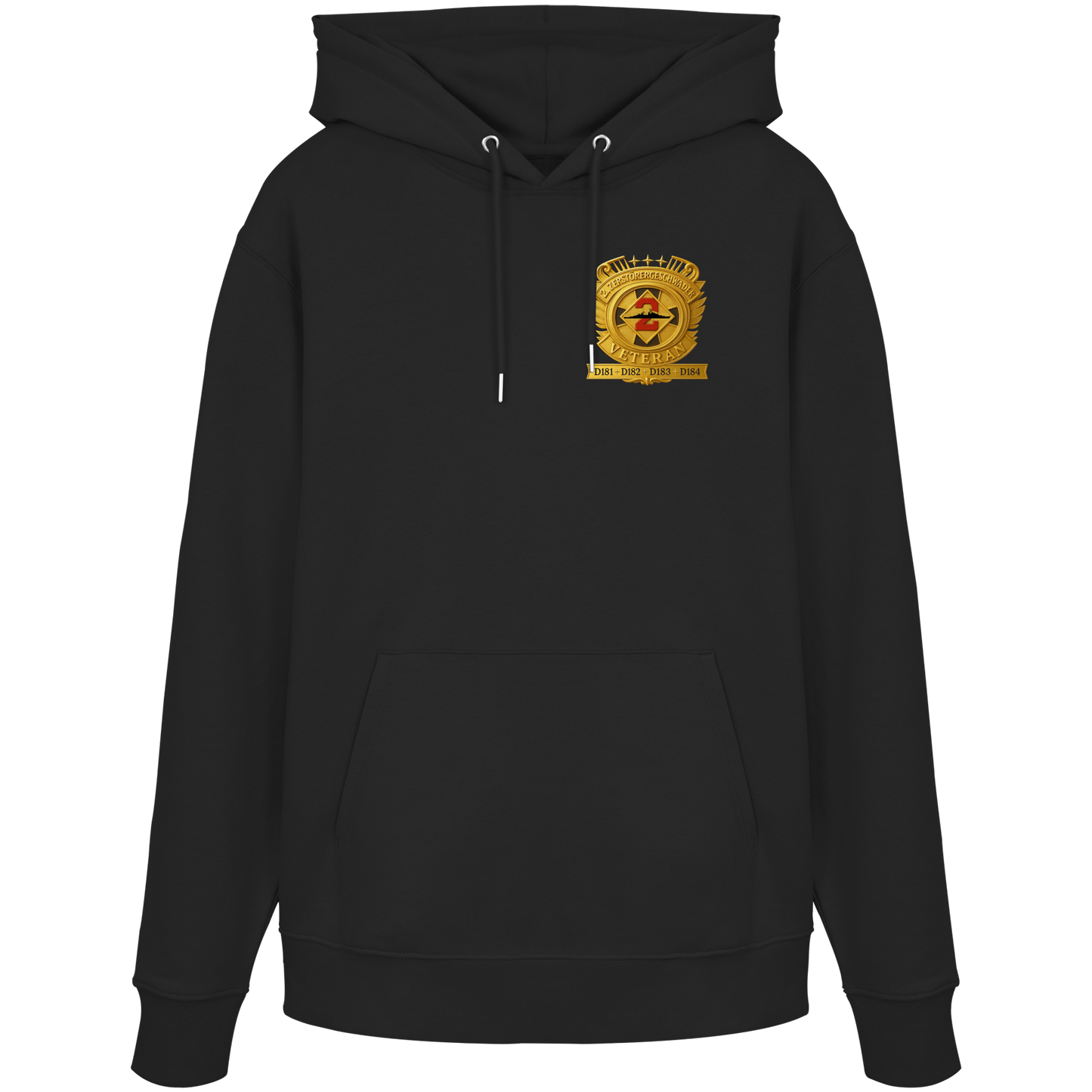 2. Zerstörergeschwader - Veteran - Organic Hoodie