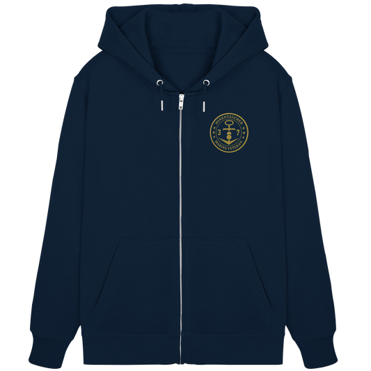 Marine Veteran 37er MINENTAUCHER - Metalleffekt - Organic Zipper
