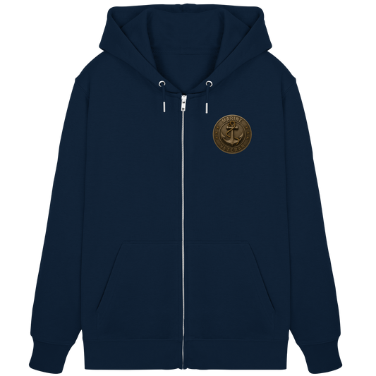 Marine Veteran  - Metalleffekt - Organic Zipper