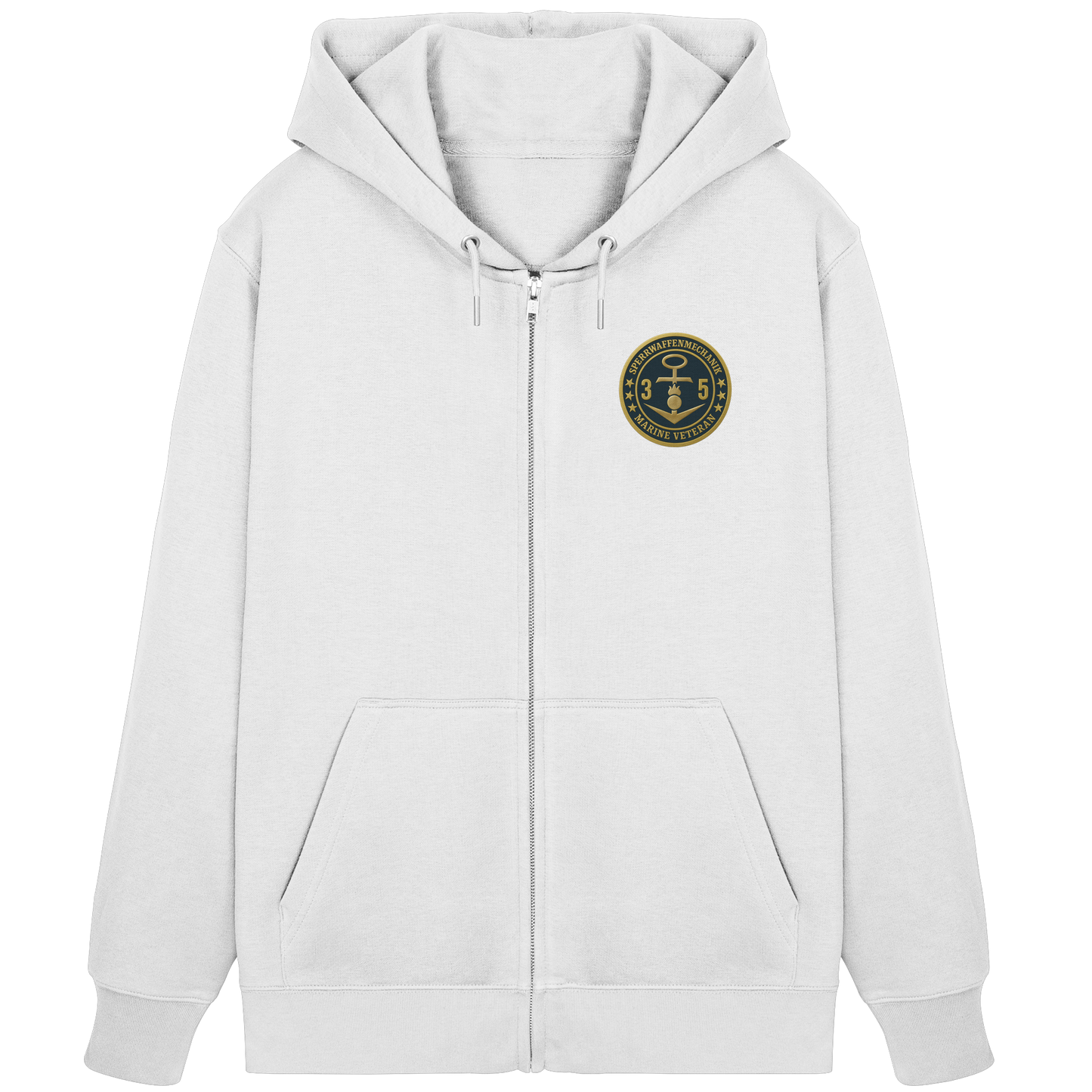 Marine Veteran 35er SPERRWAFFENMECHANIK - Metalleffekt  - Organic Zipper