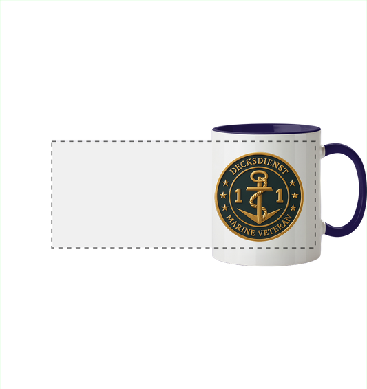 Verwendungsreihe 11 DECKSDIENST - Panorama Tasse zweifarbig