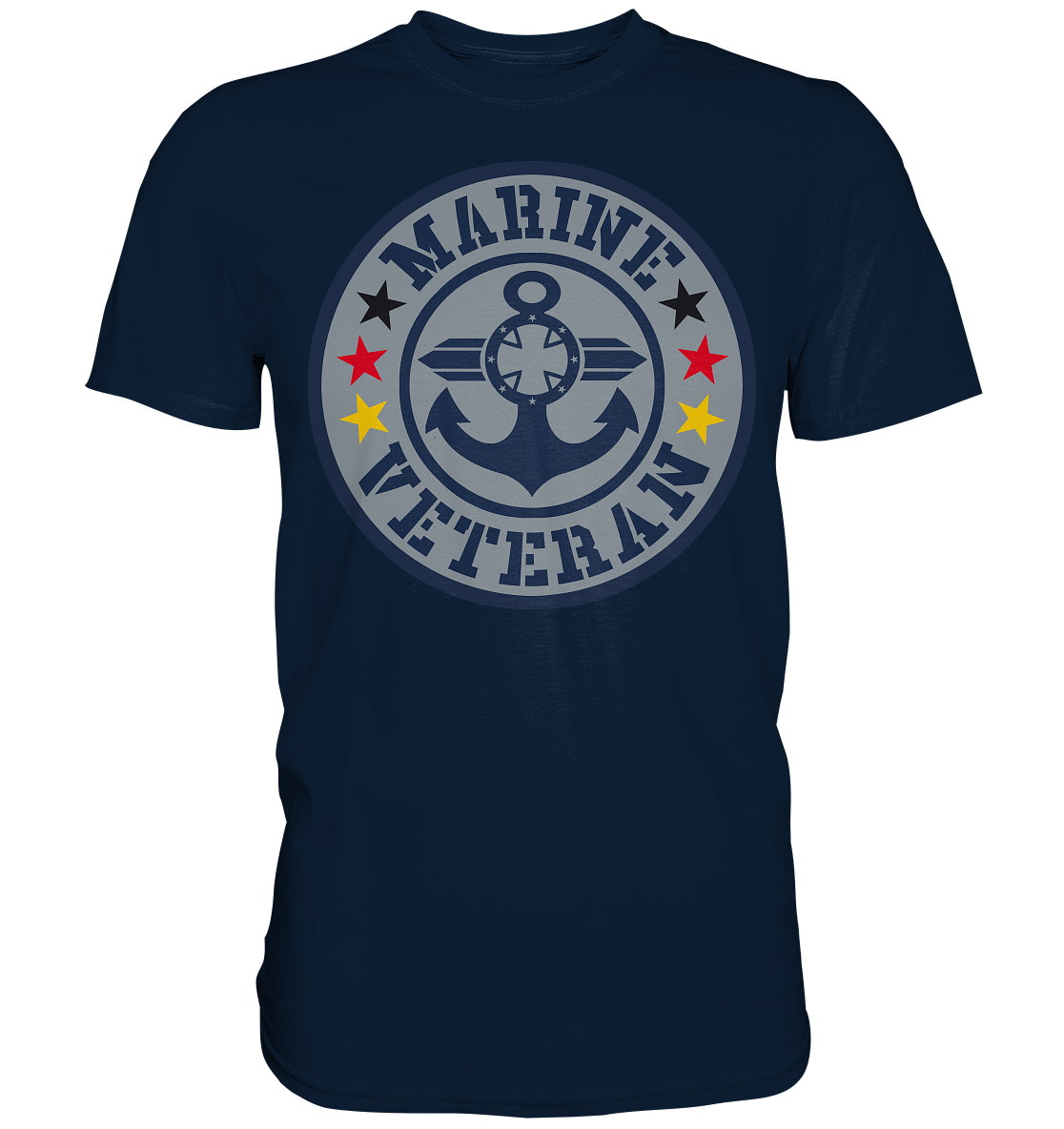 MARINE VETERAN Sterne - Premium Shirt