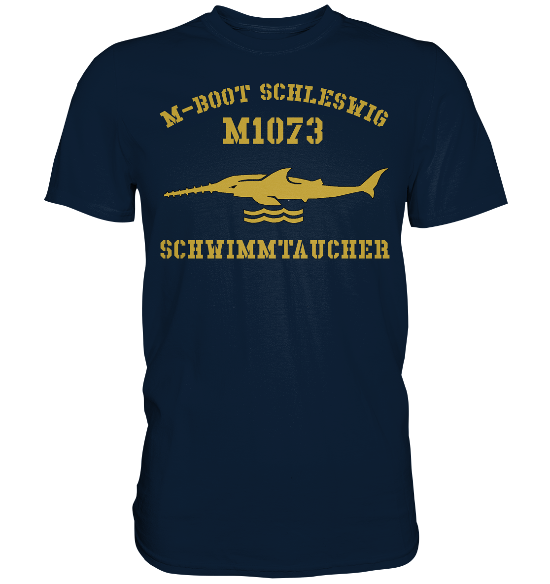 M1073 M-Boot SCHLESWIG - Schwimmtaucher - Premium Shirt