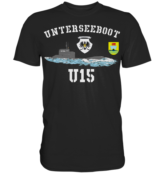 Unterseeboot U15 3.UG - Premium Shirt