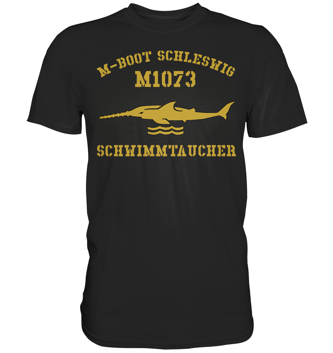 M1073 M-Boot SCHLESWIG - Schwimmtaucher - Premium Shirt