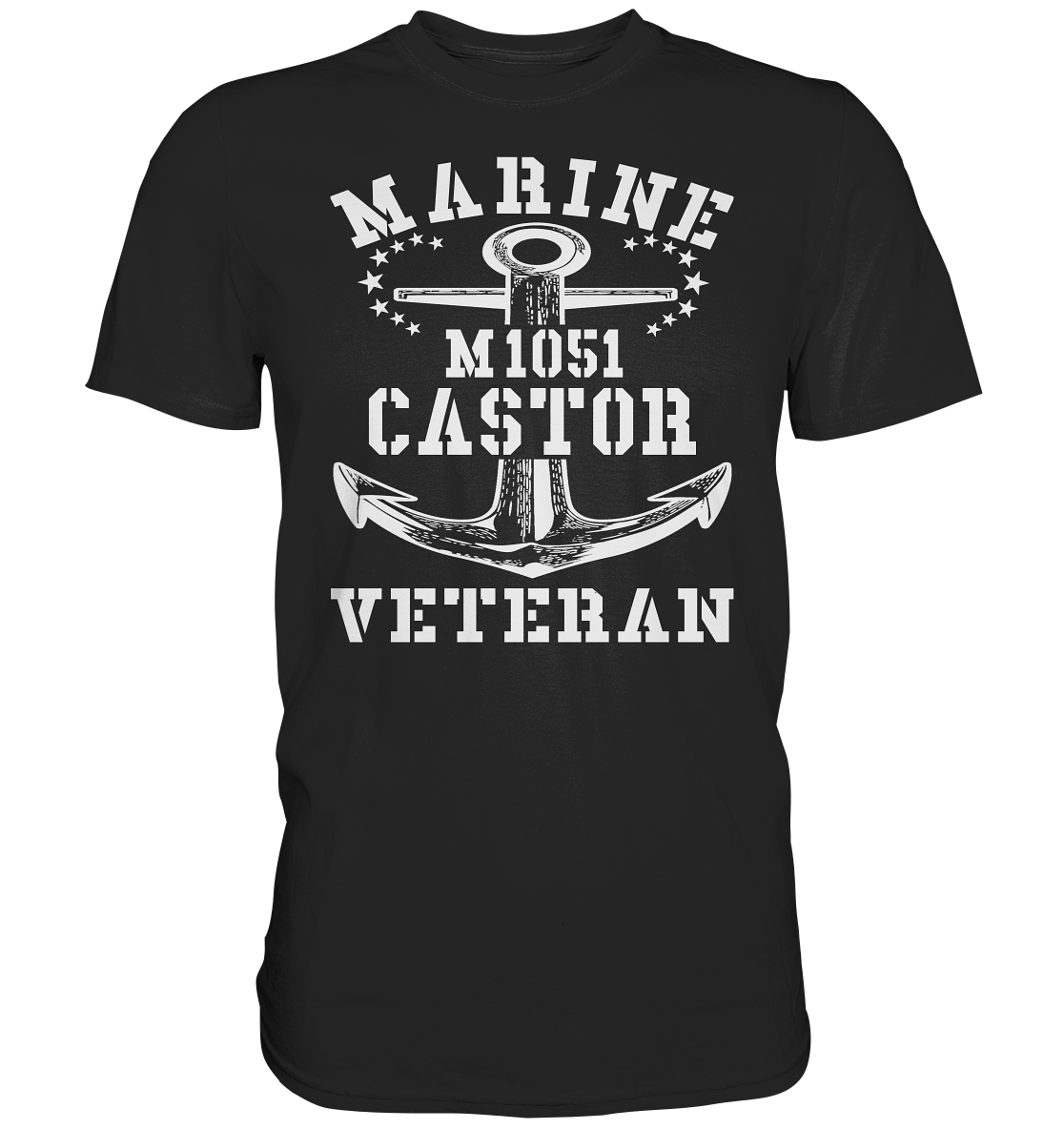 SM-Boot M1051 CASTOR Marine Veteran - Premium Shirt