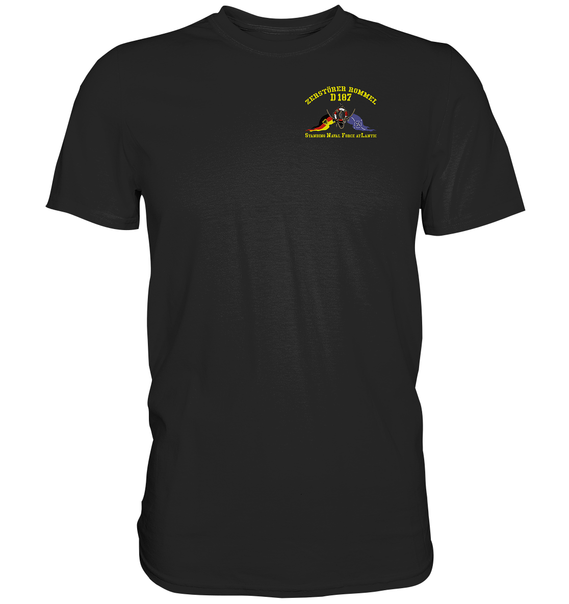 Zerstörer D187 ROMMEL SNFL - Premium Shirt