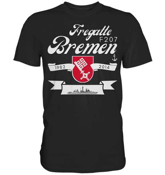 Fregatte F207 BREMEN 1982-2014  - Premium Shirt