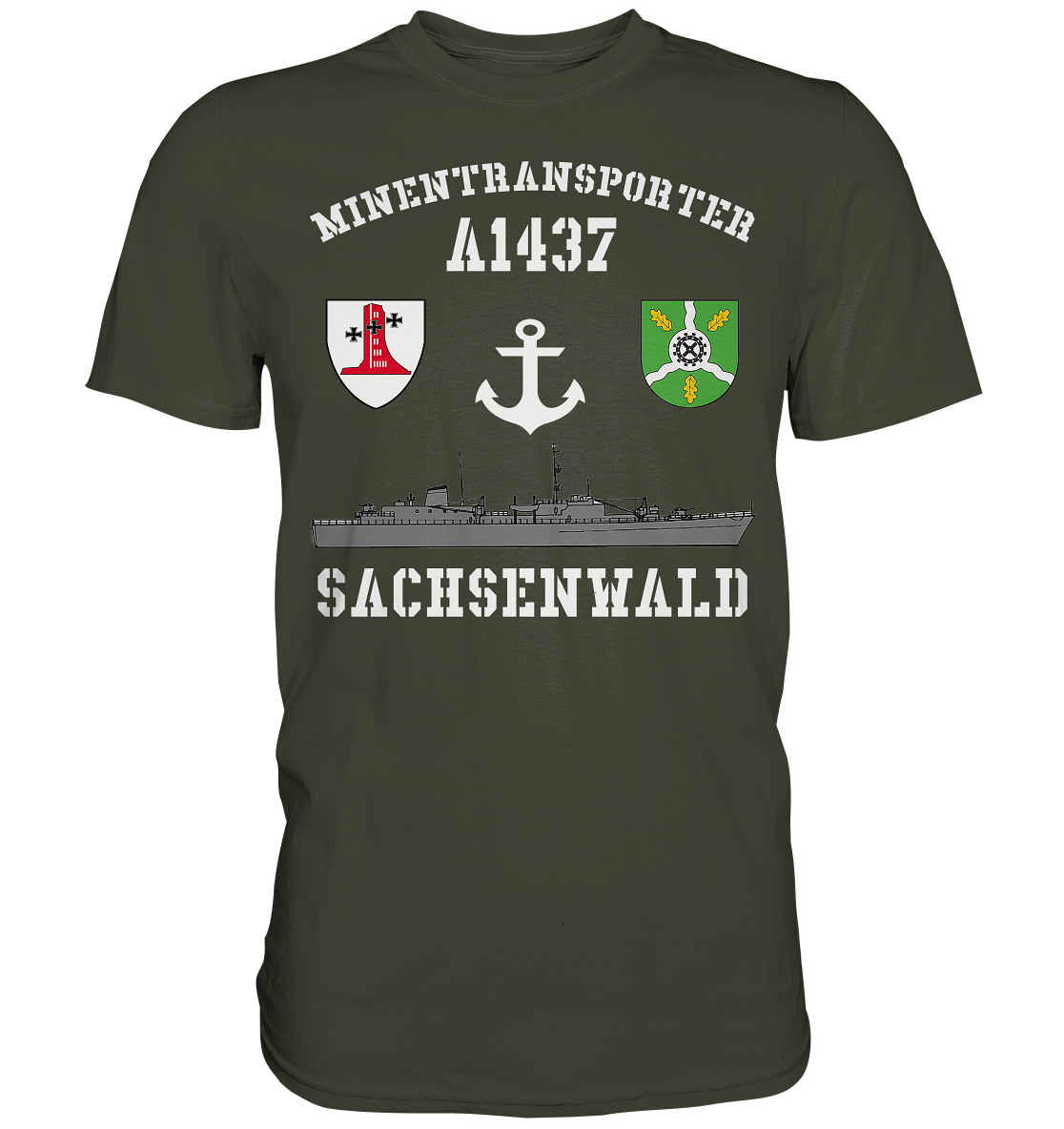 Minentransporter A1437 SACHSENWALD - Premium Shirt