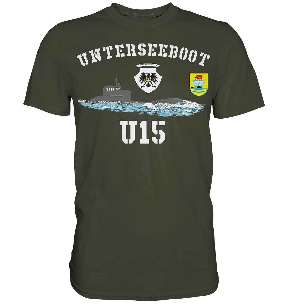 Unterseeboot U15 3.UG - Premium Shirt