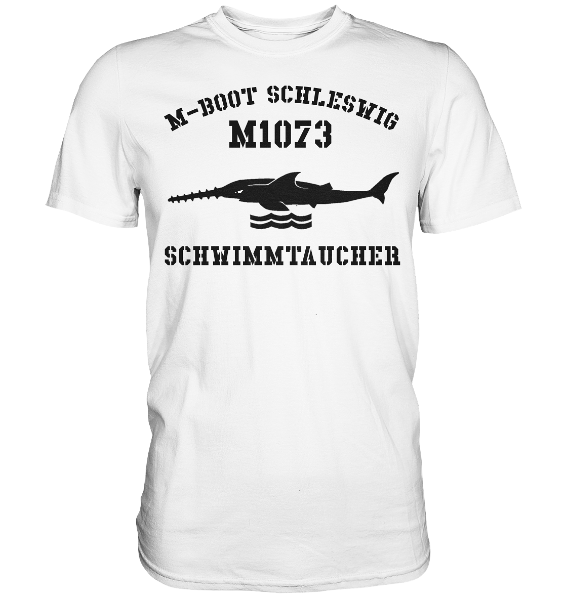 M1073 M-Boot SCHLESWIG - Schwimmtaucher - Premium Shirt