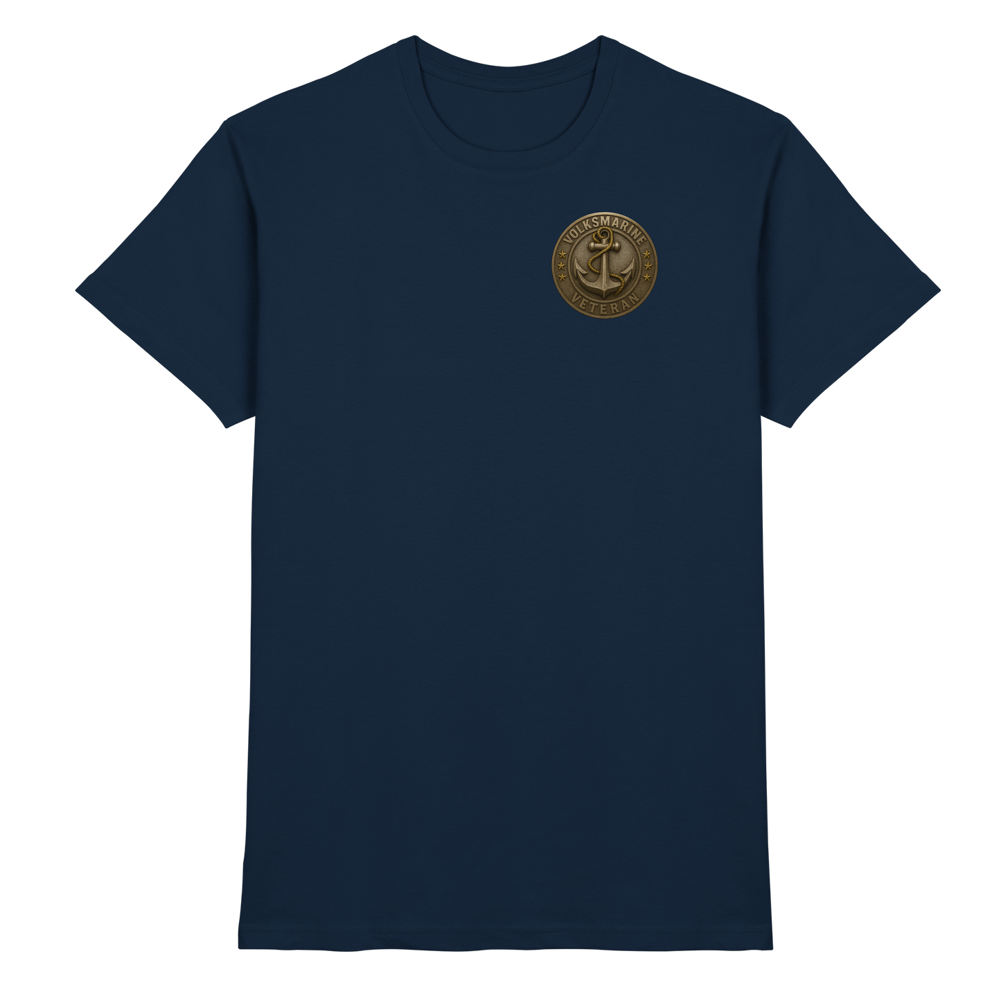 Volksmarine Veteran  - Metalleffekt - Premium Shirt