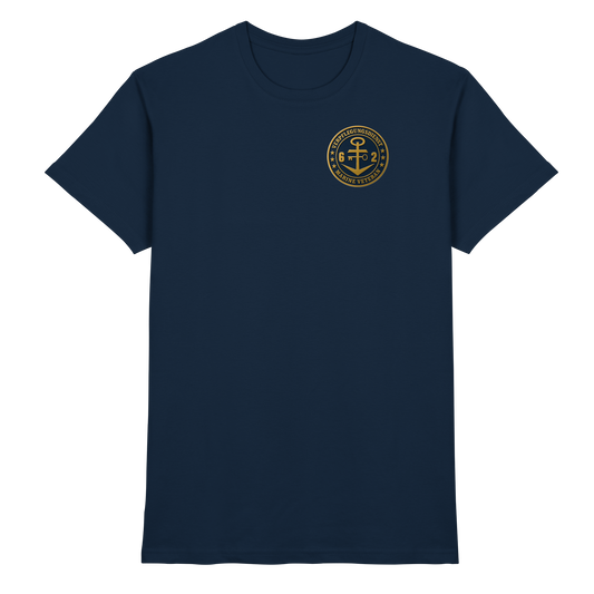 Marine Veteran 62er VERPFLEGUNGSDIENST - Metalleffekt  - Premium Shirt