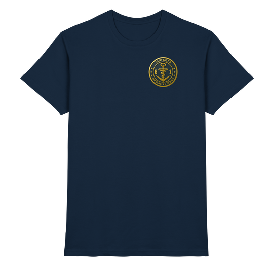 Marine Veteran 81er SANITÄTER - Metalleffekt - Premium Shirt
