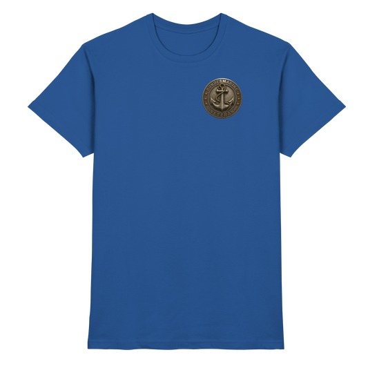 Logo BUNDESMARINE - Metalleffekt - Premium Shirt