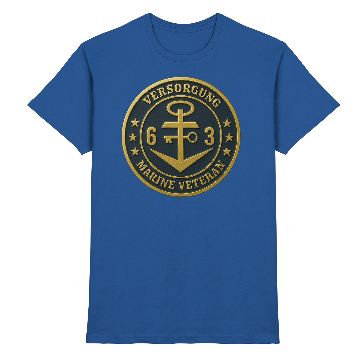 Marine Veteran 63er VERSORGUNG - Metalleffekt - Premium Shirt