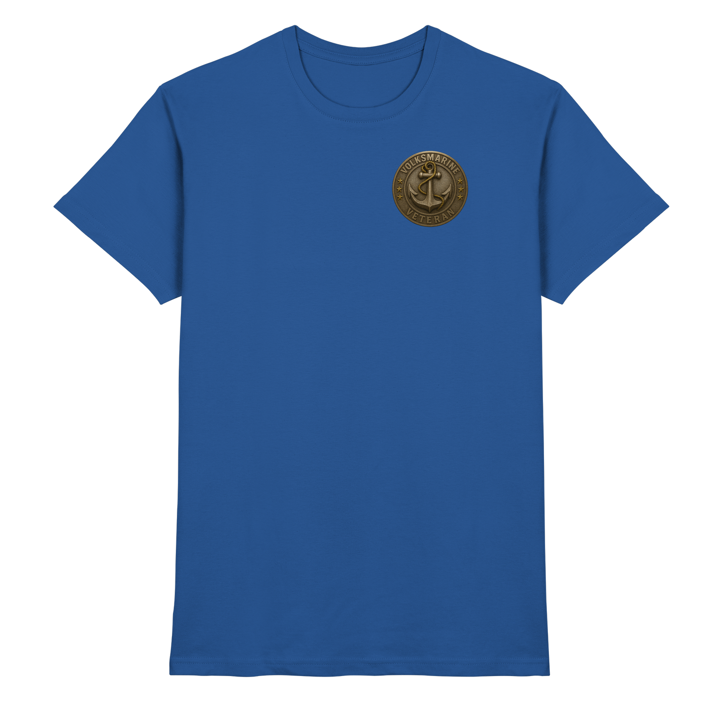 Volksmarine Veteran  - Metalleffekt - Premium Shirt