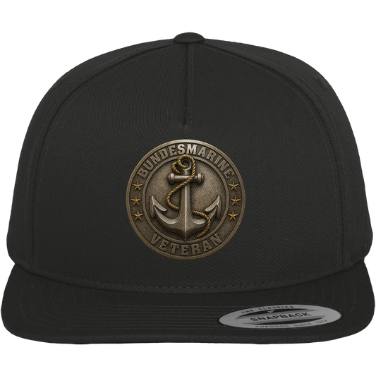 Logo BUNDESMARINE - Metalleffekt - Premium Snapback