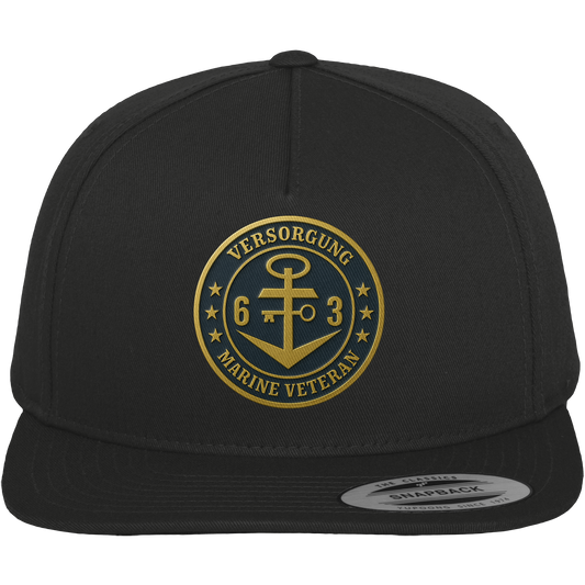 Marine Veteran 63er VERSORGUNG - Metalleffekt - Premium Snapback