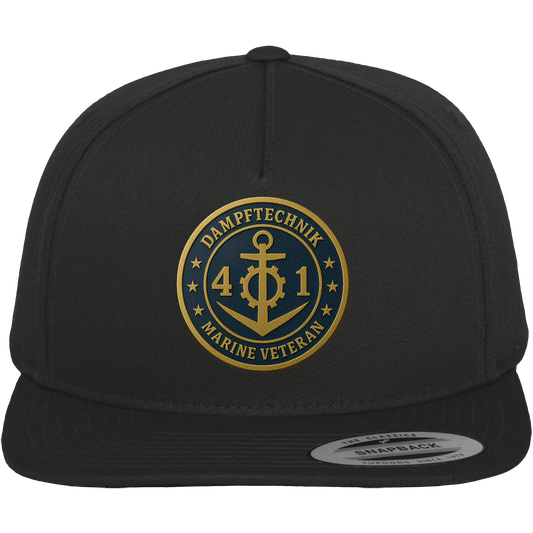 Marine Veteran 41er DAMPFTECHNIK - Metalleffekt - Premium Snapback