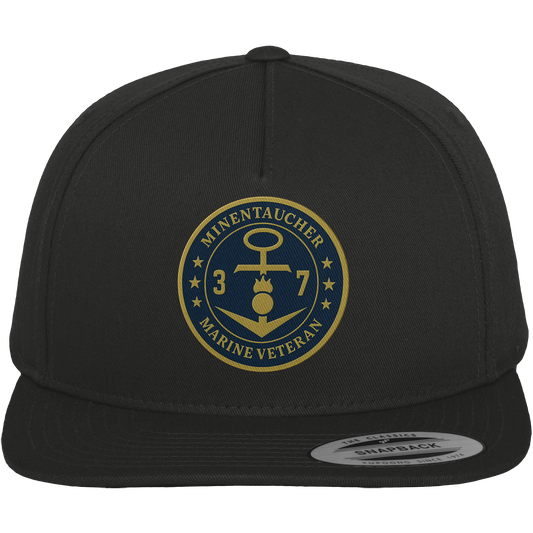 Marine Veteran 37er MINENTAUCHER - Metalleffekt - Premium Snapback