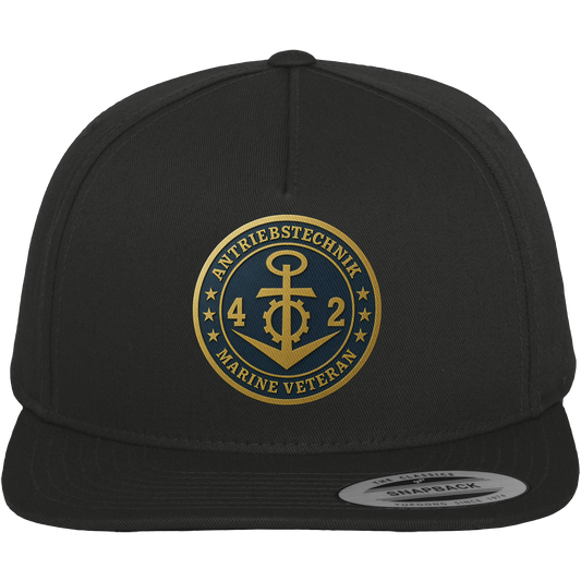 Marine Veteran 42er ANTRIEBSTECHNIK - Metalleffekt  - Premium Snapback