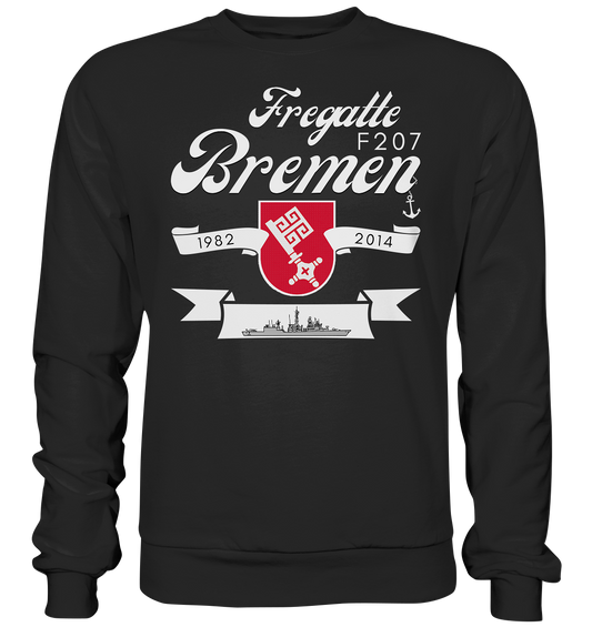 Fregatte F207 BREMEN 1982-2014  - Premium Sweatshirt