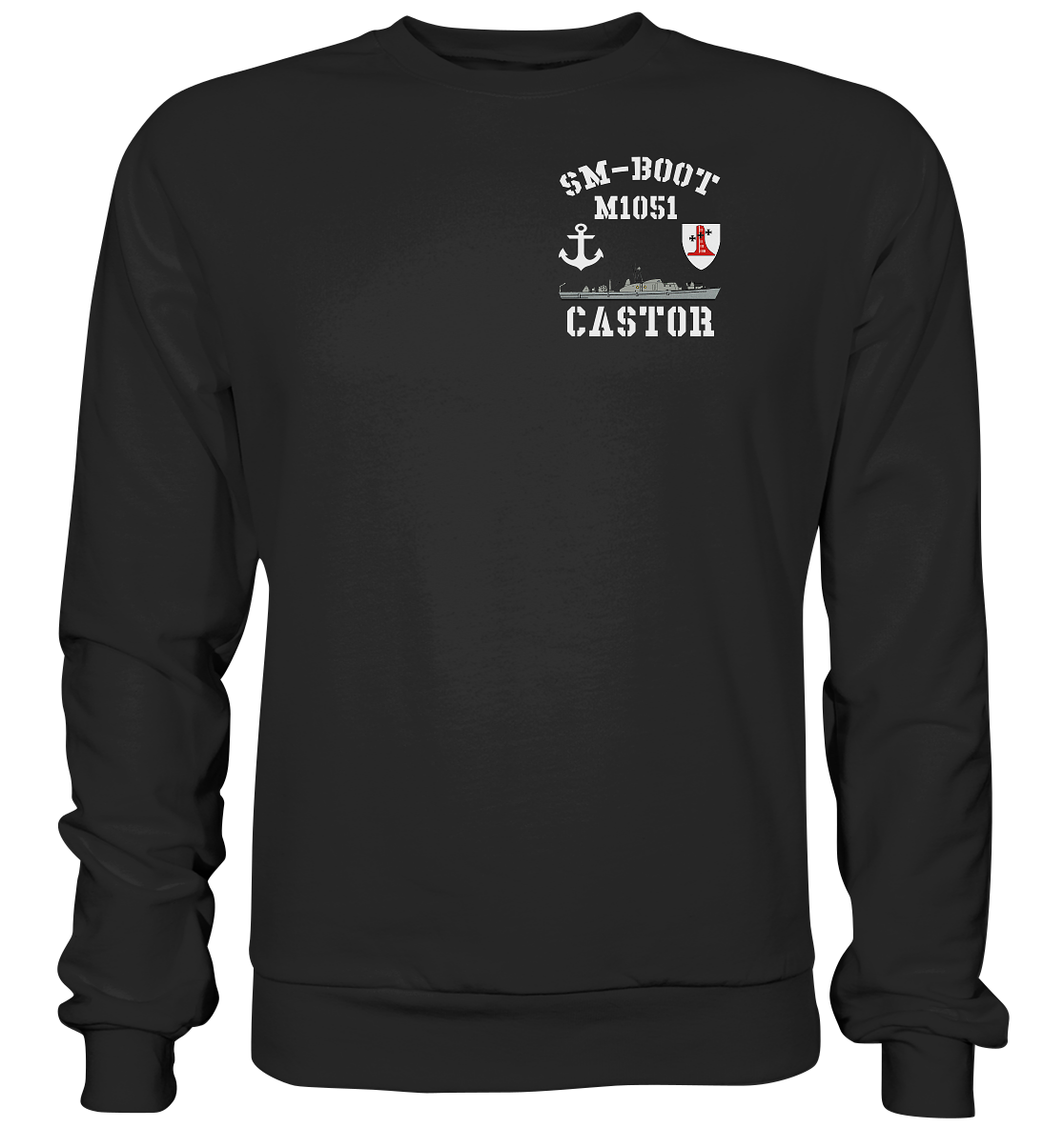 SM-Boot M1051 CASTOR 1.MSG - Premium Sweatshirt