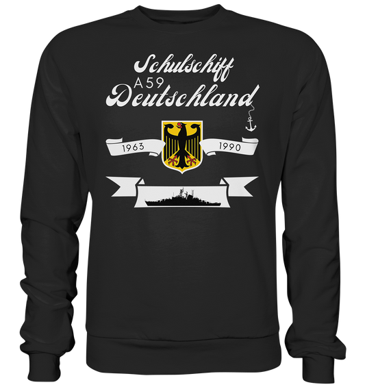 Schulschiffe A59 DEUTSCHLAND 1963-1990 - Premium Sweatshirt