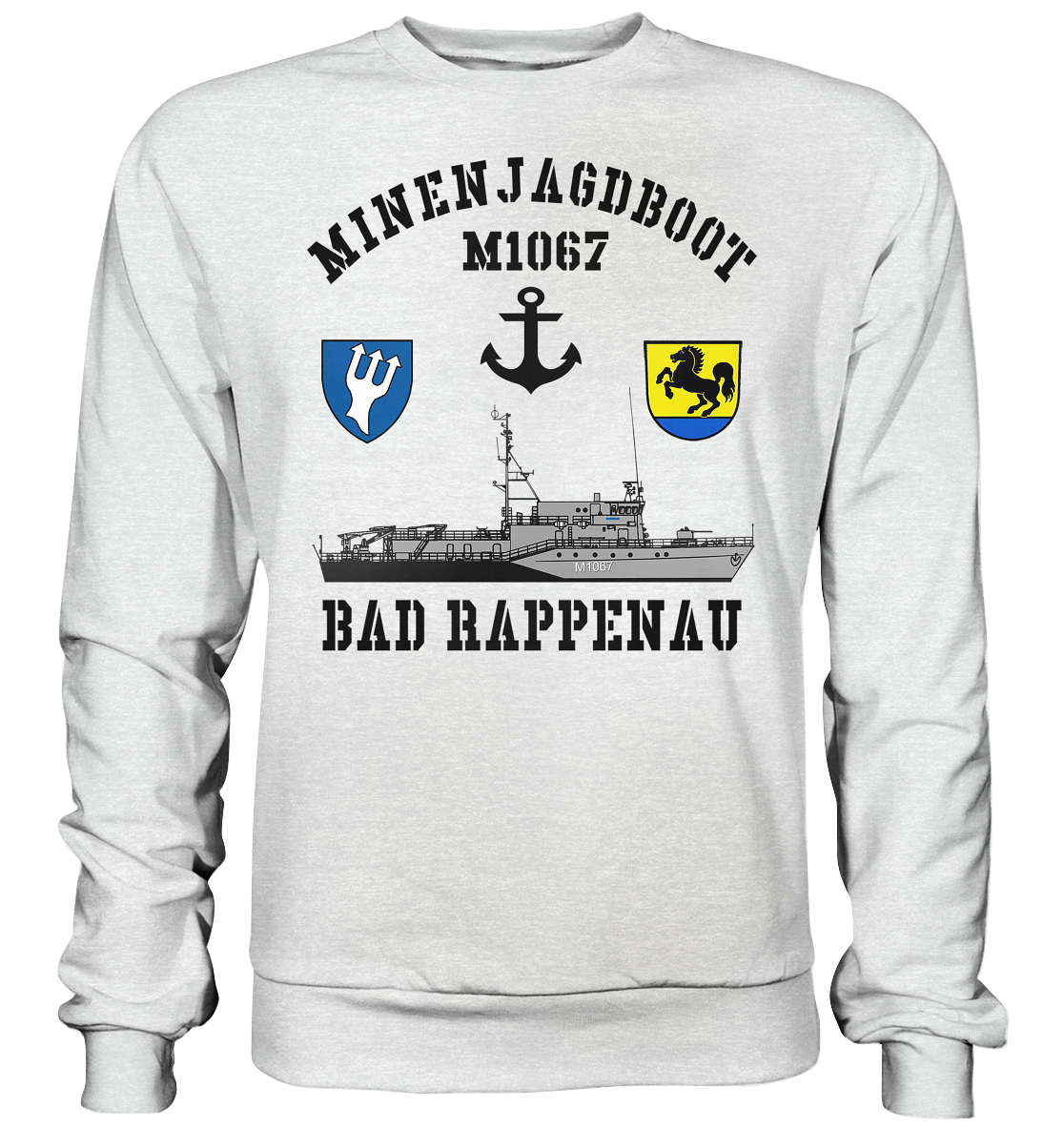 Mij.-Boot M1067 BAD RAPPENAU 5.MSG - Premium Sweatshirt