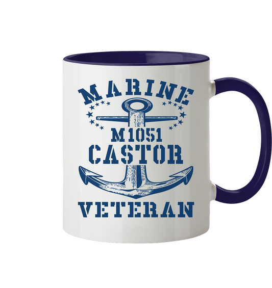 SM-Boot M1051 CASTOR Marine Veteran - Tasse zweifarbig