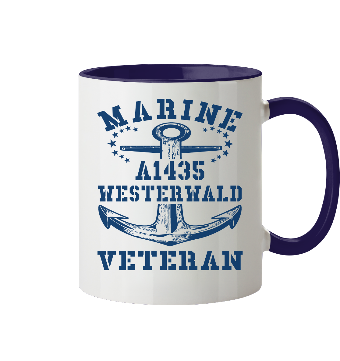 Marine Veteran A1435 WESTERWALD - Tasse zweifarbig