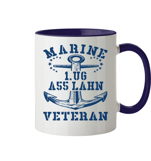 Marine Veteran 1.UG A55 LAHN - Tasse zweifarbig