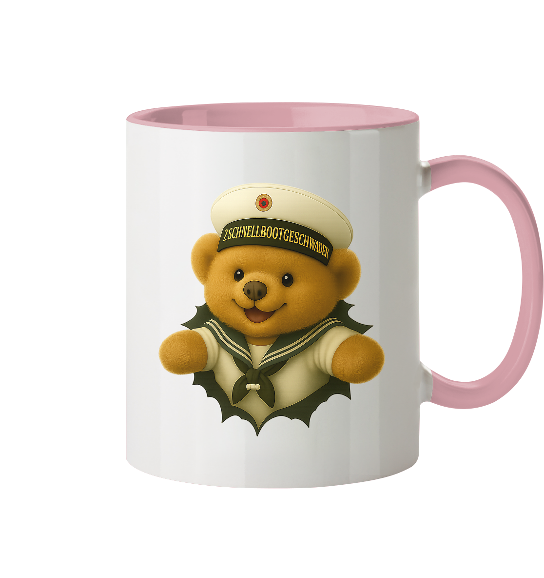 Teddy 2. SCHNELLBOOTGESCHWADER - Tasse zweifarbig
