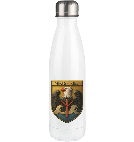 Wappen MFG5 - KIEL - Metalleffekt - Thermoflasche 500ml