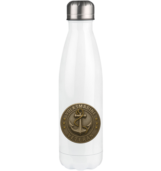 Volksmarine Veteran  - Metalleffekt - Thermoflasche 500ml