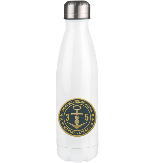 Marine Veteran 35er SPERRWAFFENMECHANIK - Metalleffekt  - Thermoflasche 500ml