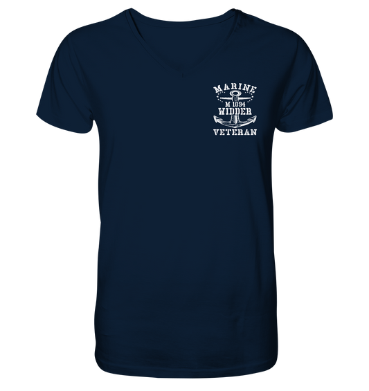 Marine Veteran M1094 WIDDER - V-Neck Shirt