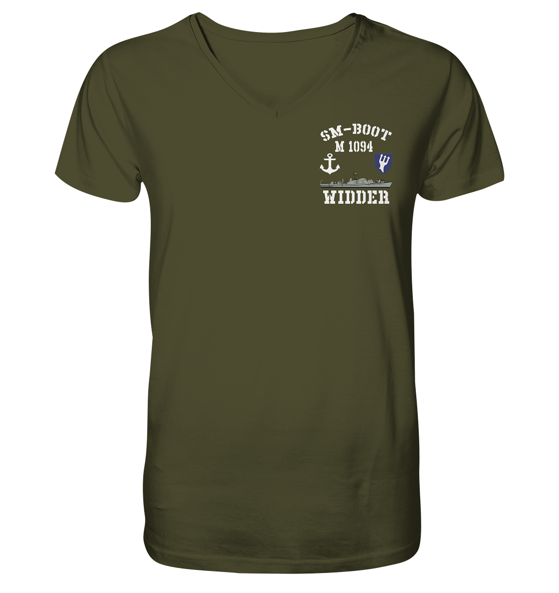 SM-BOOT M1094 WIDDER - V-Neck Shirt