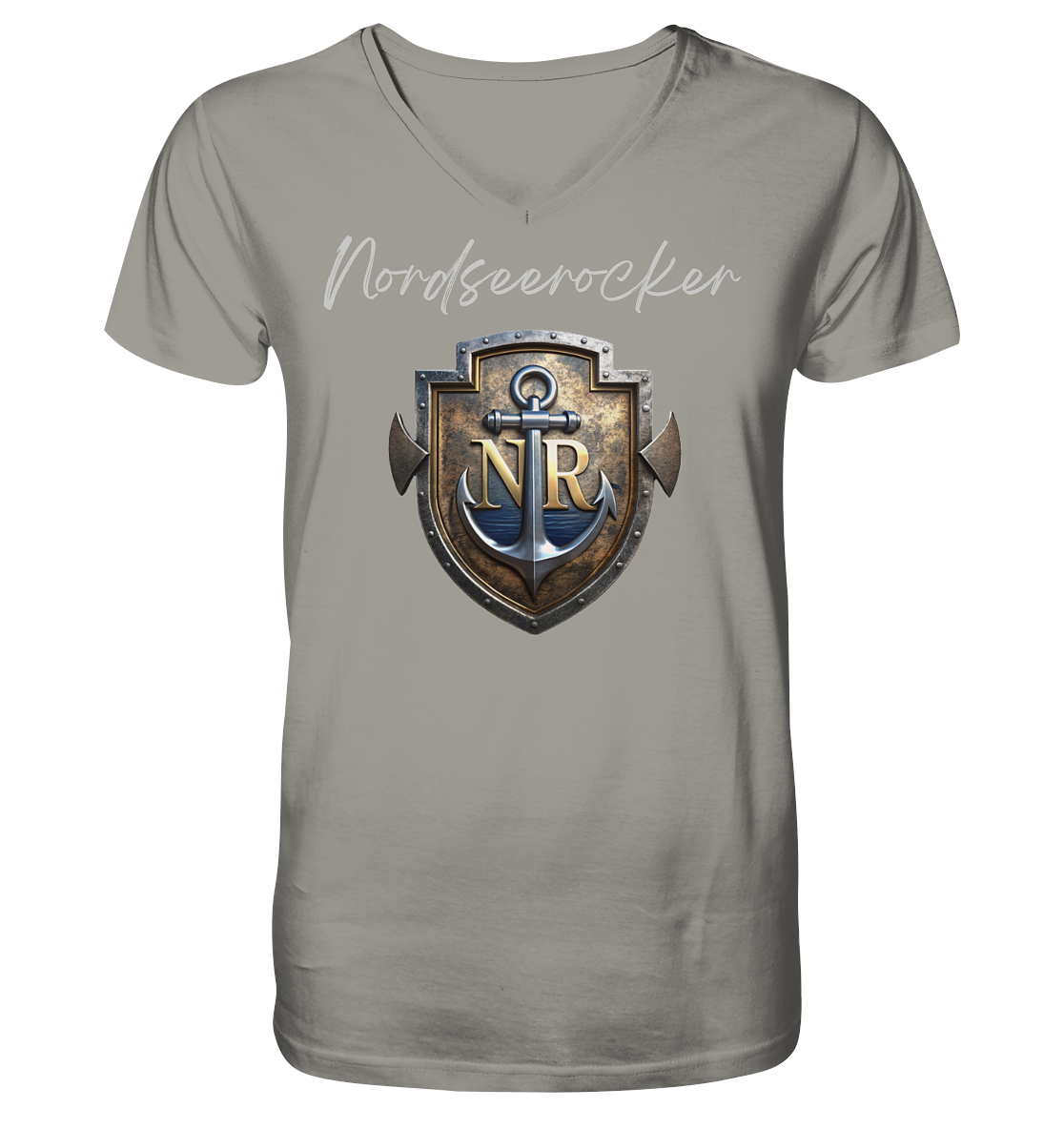 NORDSEEROCKER - V-Neck Shirt