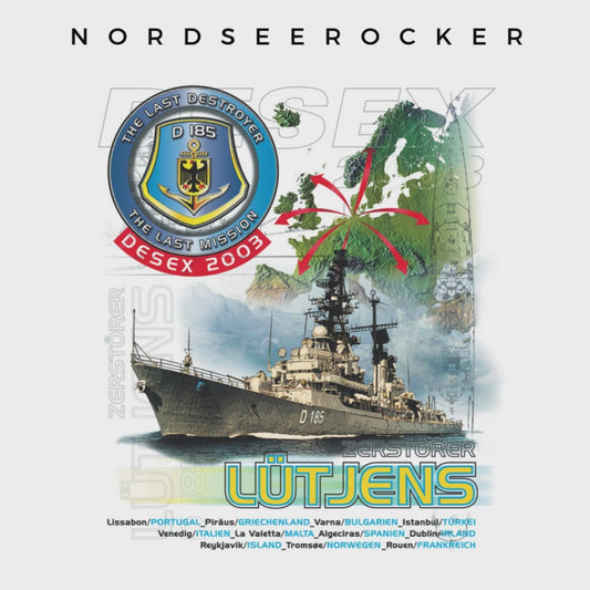 Nordseerocker - Zerstörer Lütjens - Mp3-Datei