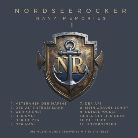 Nordseerocker Navy Memories 1 - Album 12 Titel - Mp3-Dateien