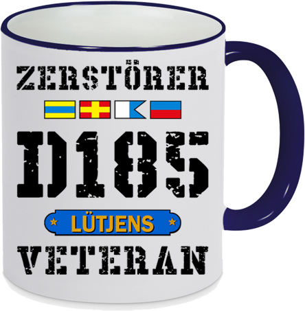 Kaffeebecher Zerstörer D185 LÜTJENS