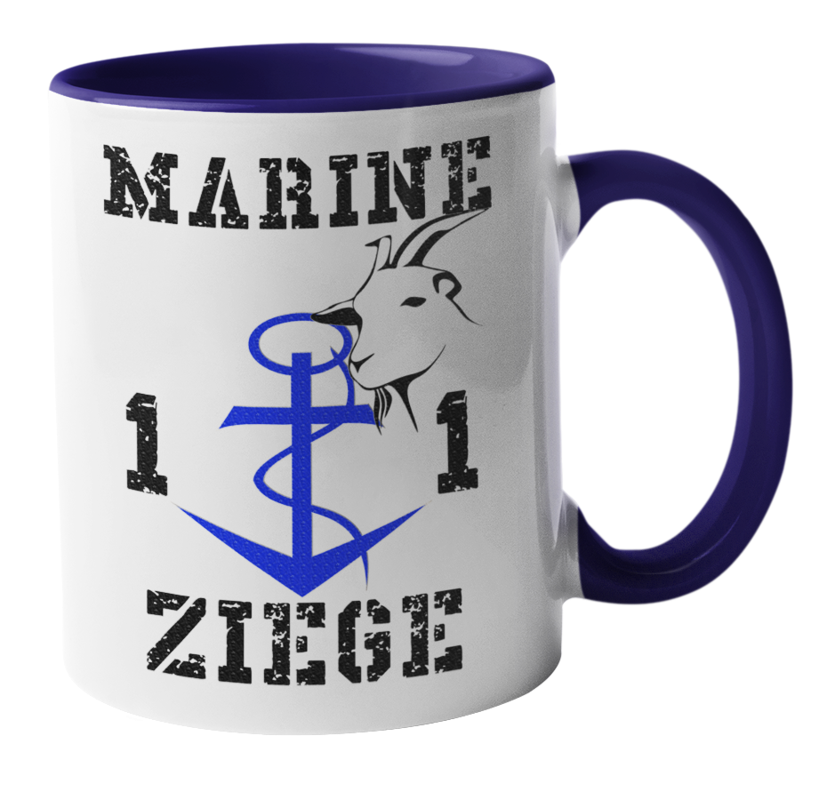 Kaffeebecher Marine 11er Ziege