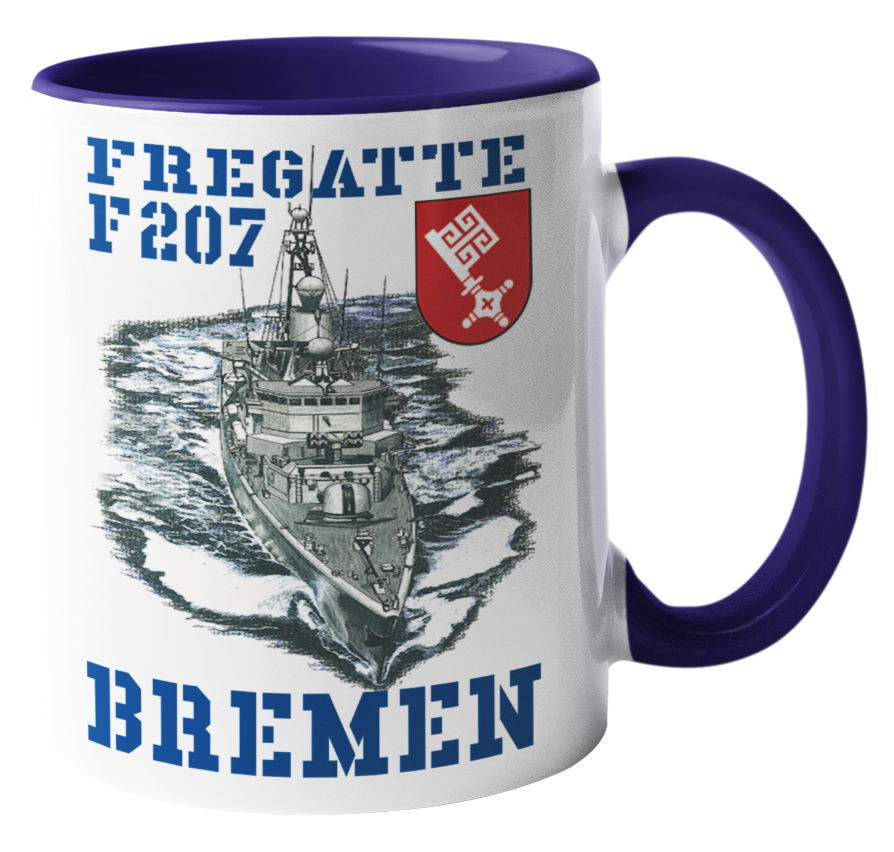 Kaffeebecher Fregatte F207 BREMEN