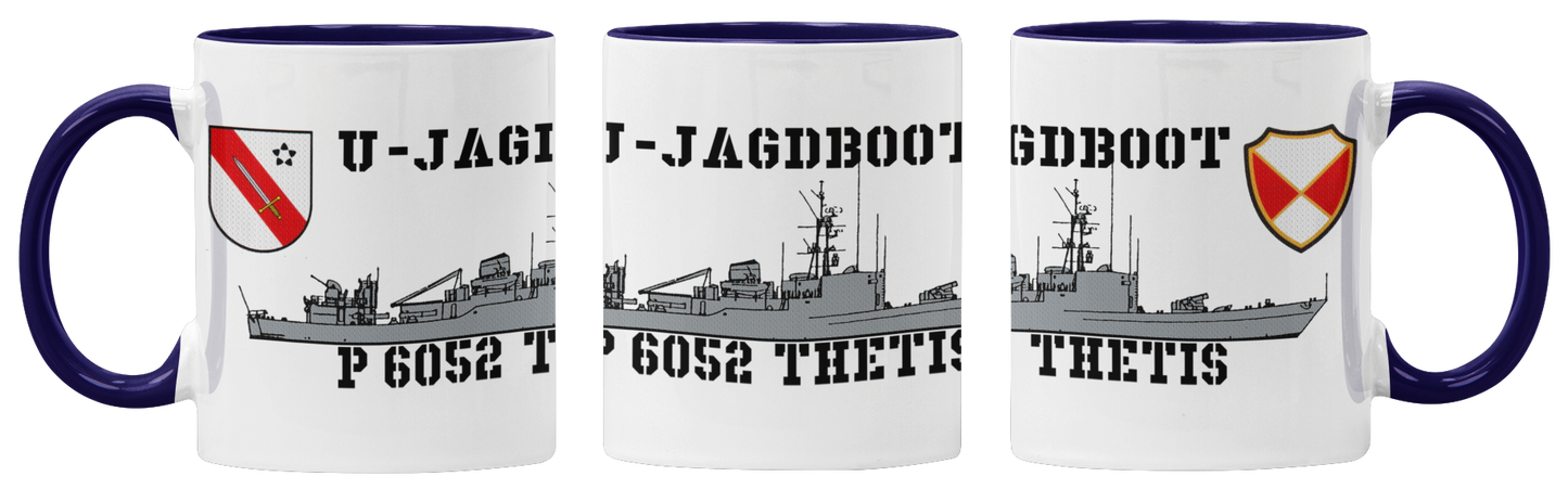 Kaffeebecher U-Jagdboot P6052 THETIS