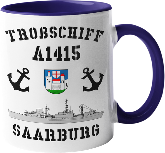 Kaffeebecher Troßschiff A1415 SAARBURG
